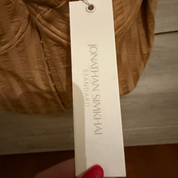 NWT JONATHAN SIMKHAI DEE BUSTIER TANK TOP SIZE XL - Picture 4 of 7